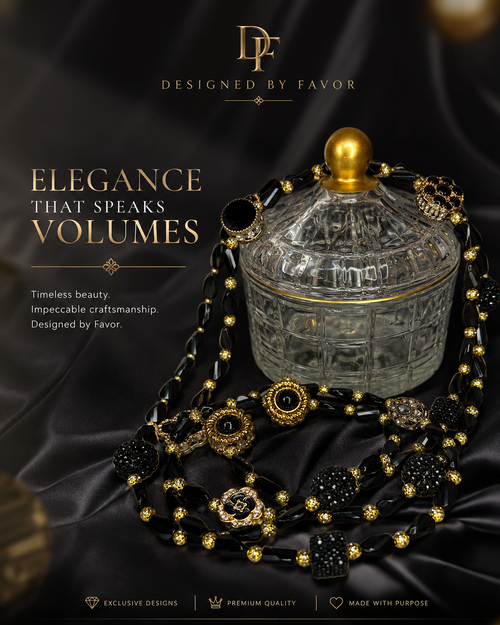Midnight Opulence Statement Necklace