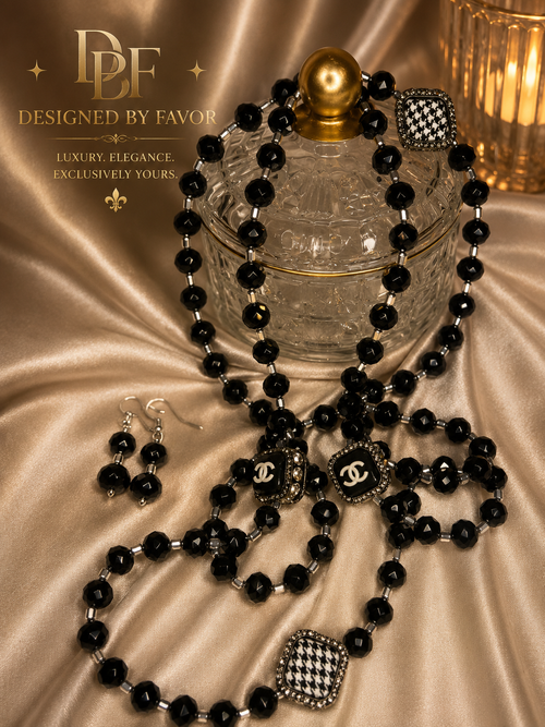 Nuit Parisienne Crystal Jewelry Set